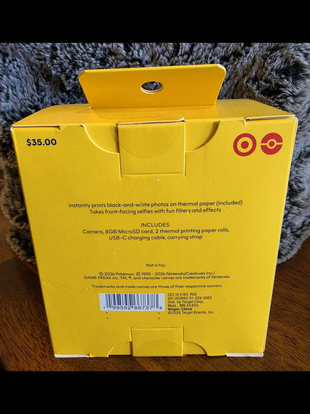 Pokemon Target Instant Print Digital Camera - White